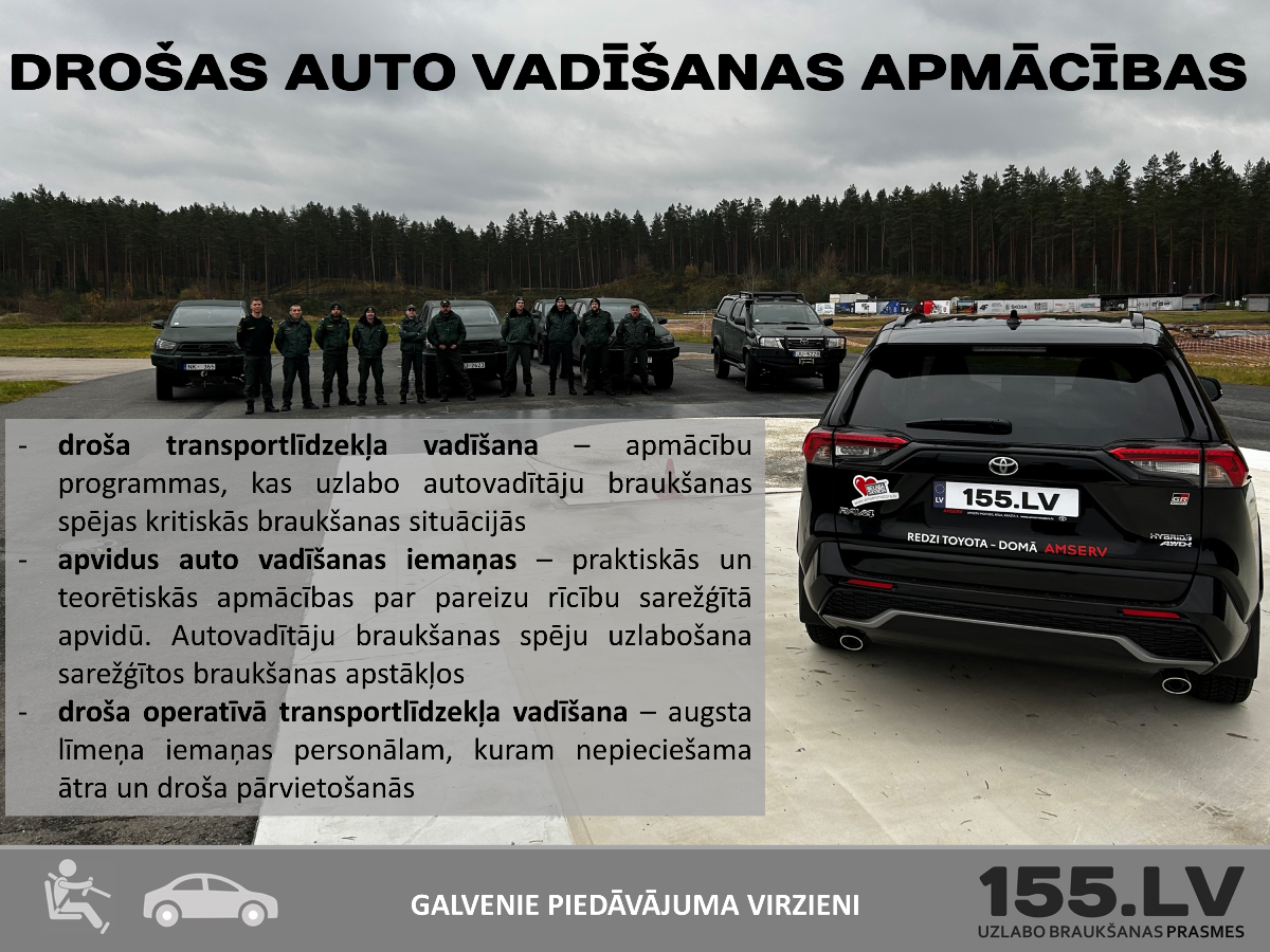 Droša auto vadīšanas pasākums